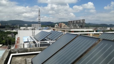 雅然休閑會(huì)所---熱水工程